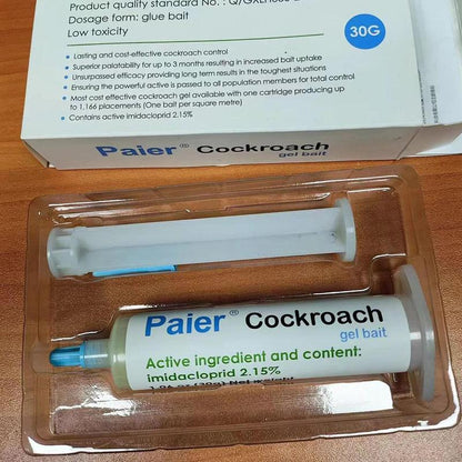 Indoor Cockroach Exterminator (1 tubes x 30g + 1 plungers + 2 tips)