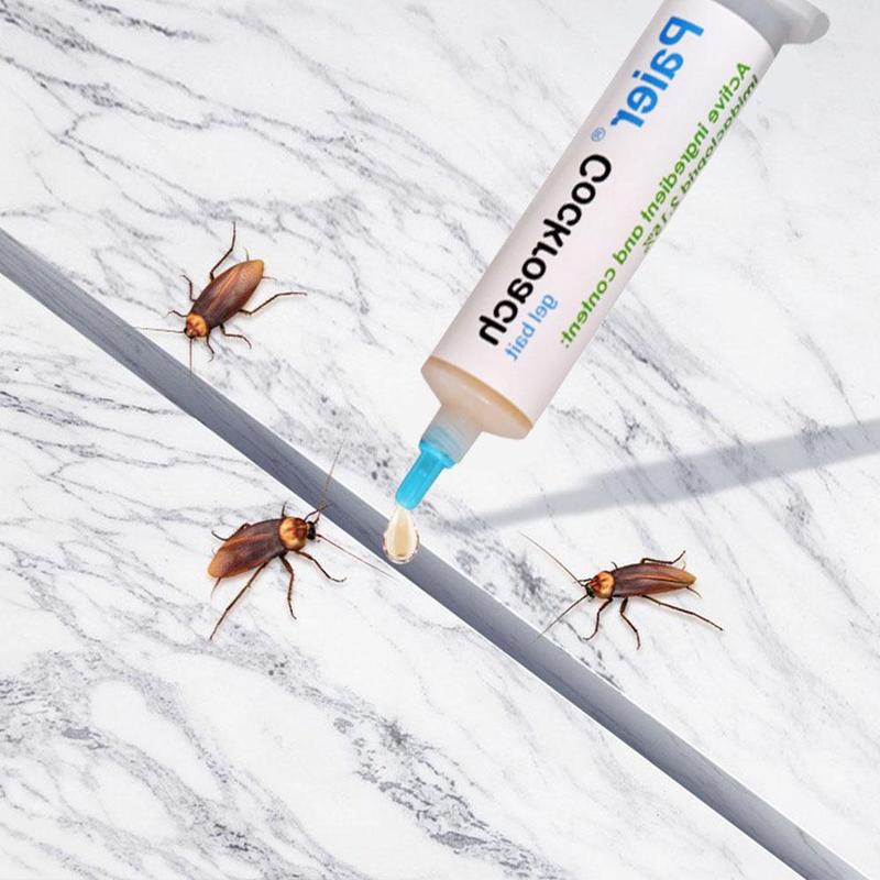 Indoor Cockroach Exterminator (1 tubes x 30g + 1 plungers + 2 tips)